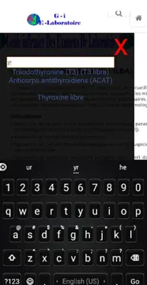 Examens Laboratoire android App screenshot 3